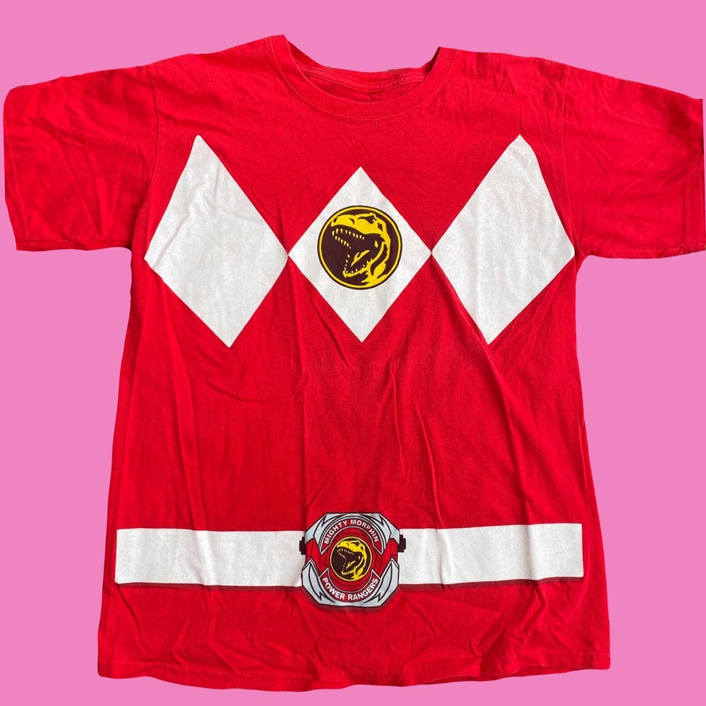 mighty Morphin, Power Rangers graphic T-shirt - Picture 1 of 2